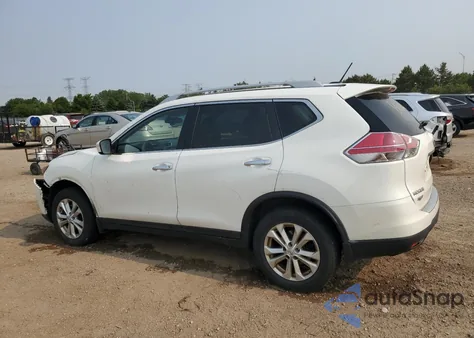2014 Nissan Rogue S из США, поврежденный, VIN 5N1AT2MK8EC872088